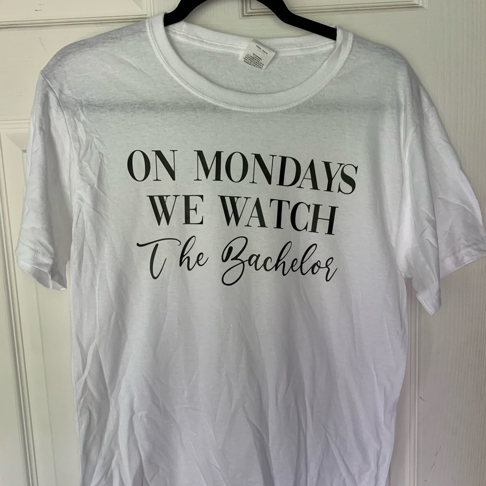 On Mondays We Watch The Bachelor Tee